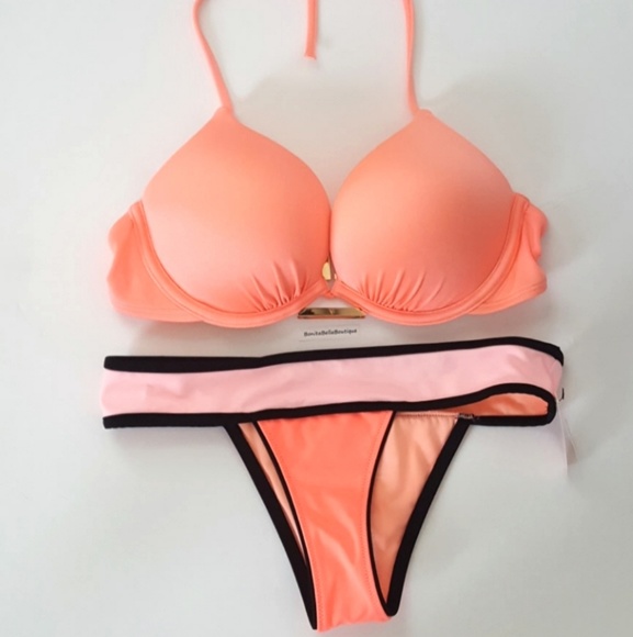 NEWVictoria's secret 34B XSMALL  BOMBSHELL BIKINI - Picture 1 of 5